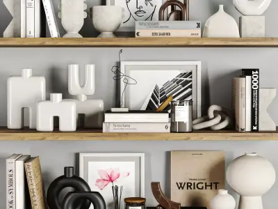 decorative set Vol006 3D model