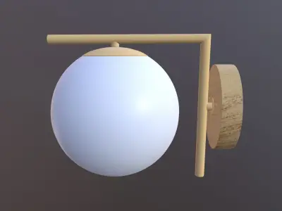 Modern Wall Lamp 3D model