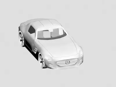 mercedes benz 3D model buy