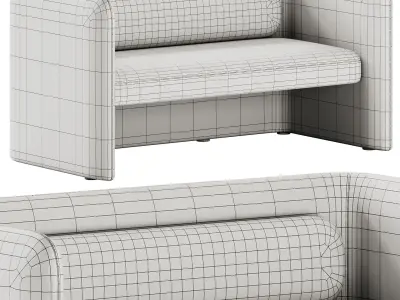KUMO DB Sofa by IBEBI 3D model