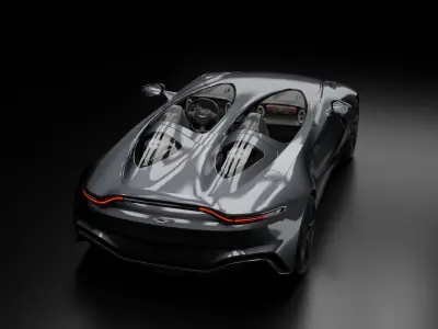 2022 Aston Martin V12 Speedster  3D model