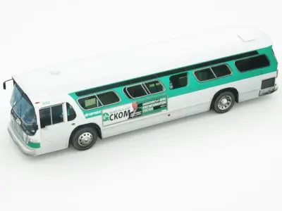 Bus v1 Low-poly 3D model