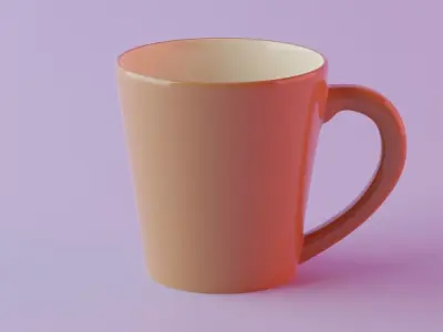 Simple mug  Free 3D model