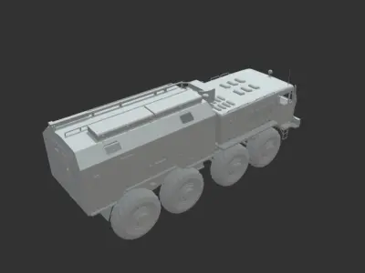 Soviet MAZ-535 Truck 1-35 Scale Kit 3D print model