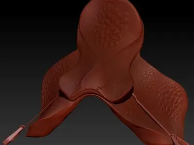 Saddle 3D model
