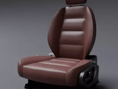 Ergonomic Car Seat  3D model