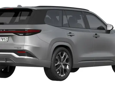 Lexus TX 500h 2024 3D model