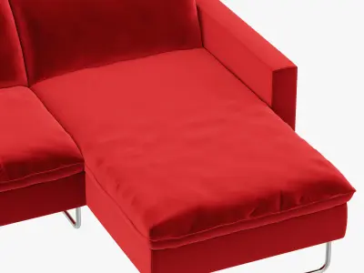 italsofa spades sofa 3D model
