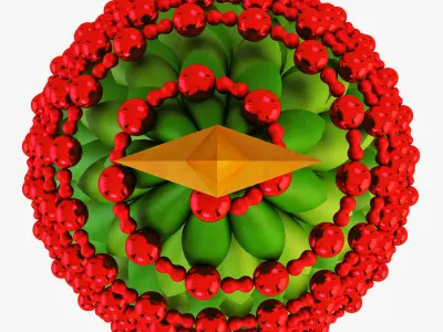 Christmas Tree Paper v 3 3D model