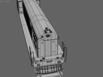 Diesel Engine 3D model V1
