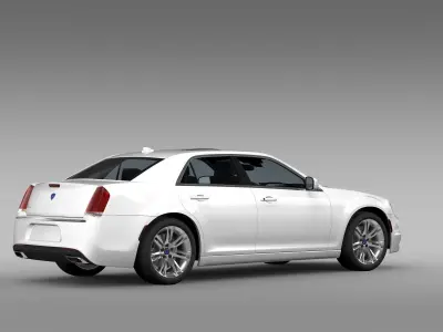 Lancia Thema 2017 3D model