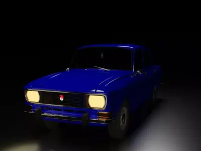 Moskvich2140 car 3D model