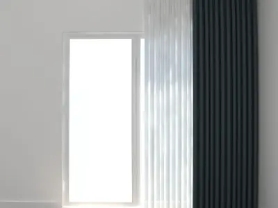 Curtain 01 3D model