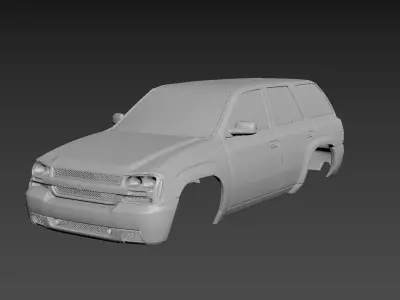 Chevrolet TrailBlaizer 2007 Body For Print 3D print model