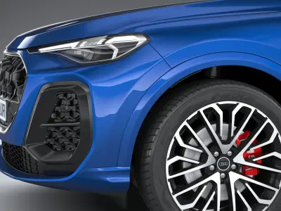 Audi SQ5 2025 3D model