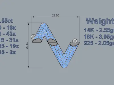 Louis Vuitton Pendant  3D print model