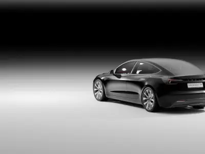 3D Model of Tesla Model 3 Highland 2024 Midrange Longrange 3D model