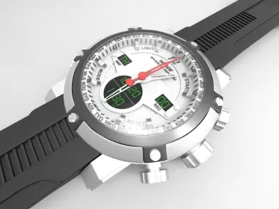 Weide sport watch 3D model