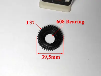 Gear for Electric Bicycle T37 D39 5 3D print model