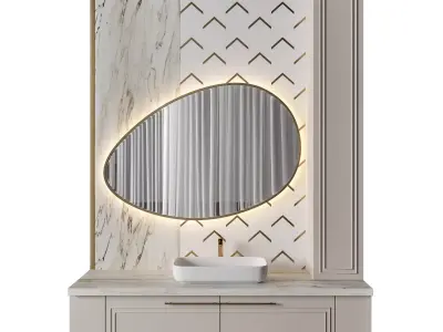 Luxury Bathroom 25 3D model