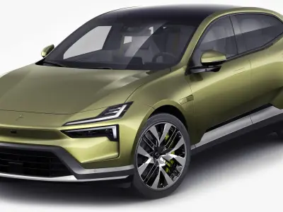 Polestar 4 2024 3D model