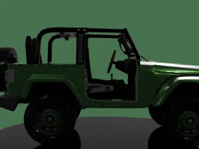 Jeep model 3D model
