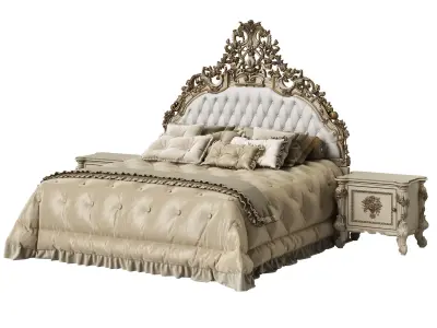 Asnaghi Muss Bed 3D model