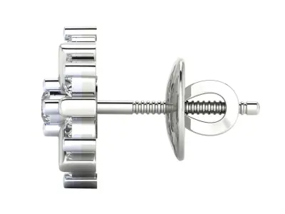 Women Earrings 3D print model