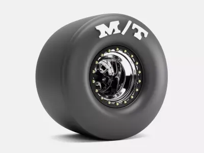 15x15 Sander 762 Wheel MT ET Drag Slick 33x16R15 3D print model