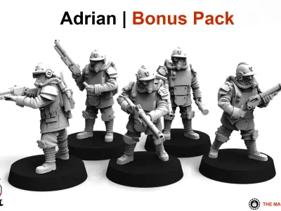 Valour Korps - Engineers 3D print model