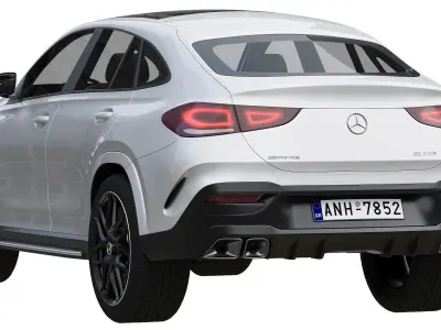 Mercedes Benz AMG GLE 63 Coupe 2021 3D model