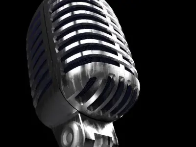 Shure 55 Free 3D model