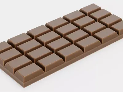 -Chocolate Bar V5- 3D model