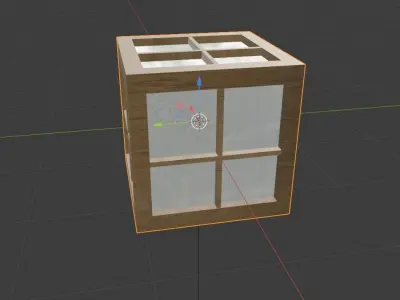 BOX MODEL CONATINING TEXTURES Free 3D model