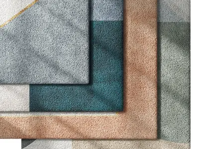 Carpet set 33 3D model