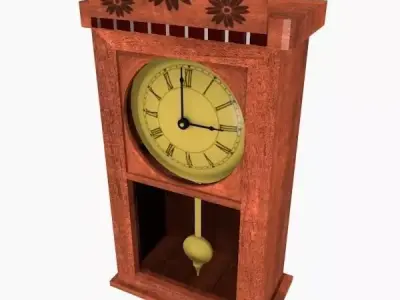 Pendulum Clock 3D model