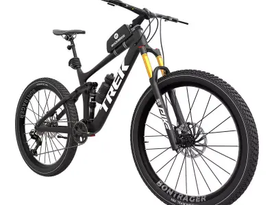 Mountain Bike-Black 3D model
