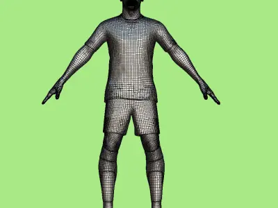 T-Pose Brahim Real Madrid 23-24 3D model