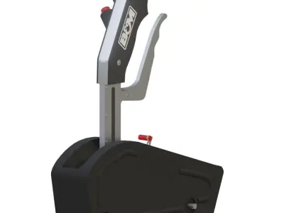 B And M Ratchet Shifter 3D model