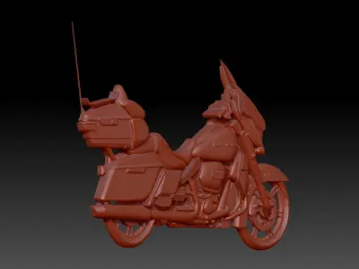 Moto car 3D print model