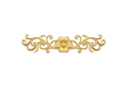 Classic decor ornament 132 3D model