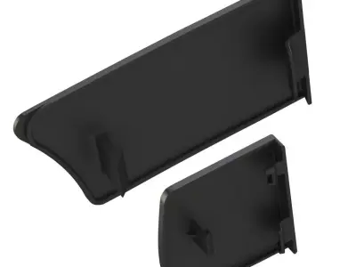 Toyota Starlet Glanza EP91 Front bumper cover clips 3D print model