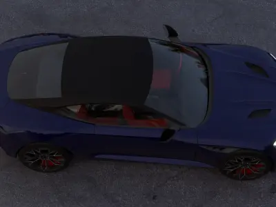 Aston Martin DBS Superleggera 3D model