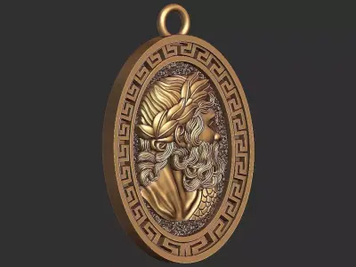 Jesus pendent 3D model