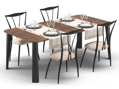 Cantori Milos and Vilma 3D model