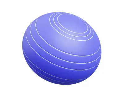Lawn Ball 3D model