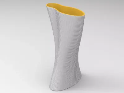 Ouy Vase Low-poly 3D model