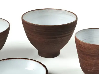 polypasta - red clay - set 3D model