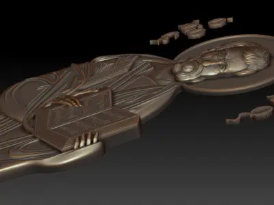 Mark the Evangelist 3D model