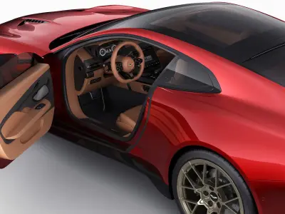 Aston Martin Vanquish 2025 3D model